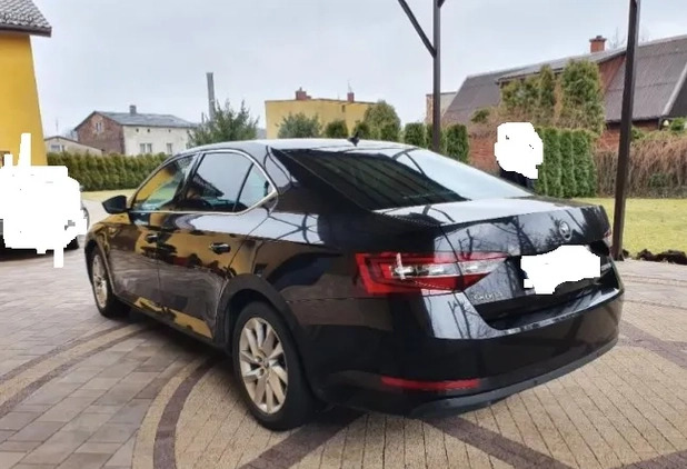 Skoda Superb cena 79900 przebieg: 155500, rok produkcji 2018 z Wołomin małe 379